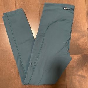 SZ 6 Lululemon Speed Up tight - Bermuda Teal 25”